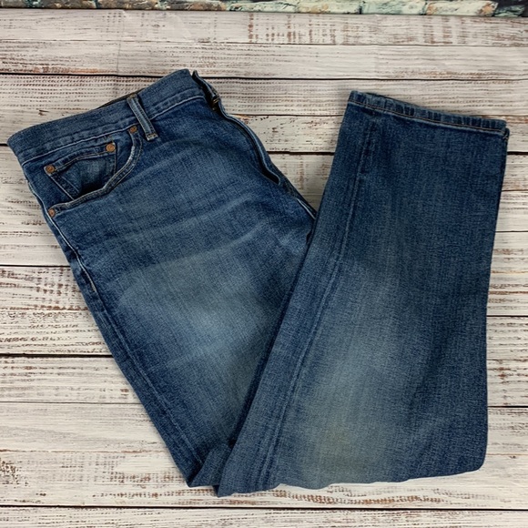 Lucky “221” original Straight leg blue jeans size 40 - Picture 8 of 15